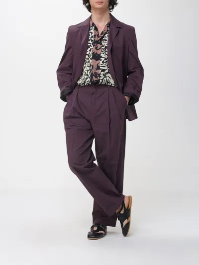 Dries Van Noten Short-sleeve Abstract Pattern Shirt With Camp Collar In Multi