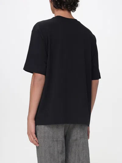 Dries Van Noten Essential Black T-shirt Crafted From Premium Cotton In Black