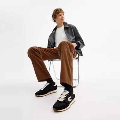 Coach Retro Runner In Black