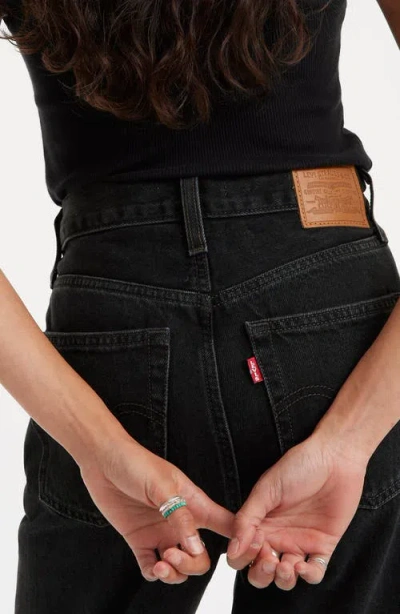 Levi's Ribcage High Waist Wide Leg Jeans In Rosie Posie