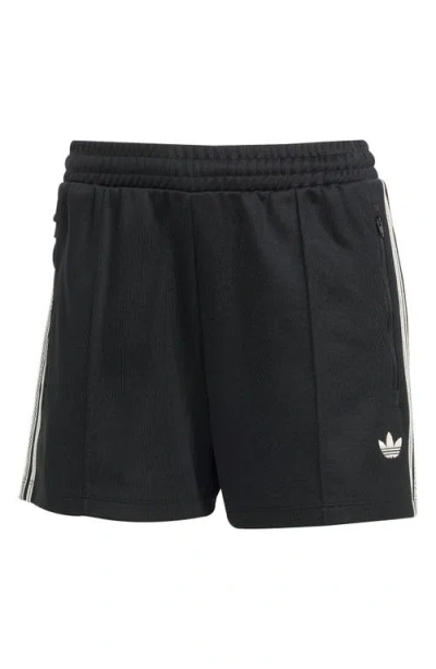 Adidas Originals Firebird Recycled Polyester Shorts In Black