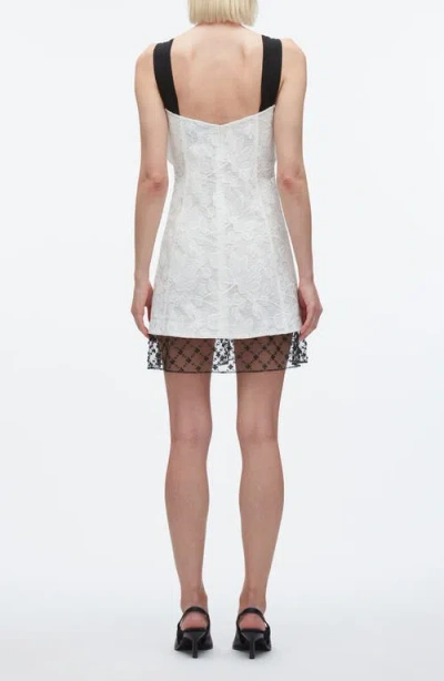 3.1 Phillip Lim Sleeveless Corded Lace Minidress In White