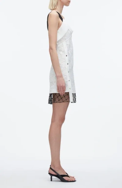 3.1 Phillip Lim Sleeveless Corded Lace Minidress In White
