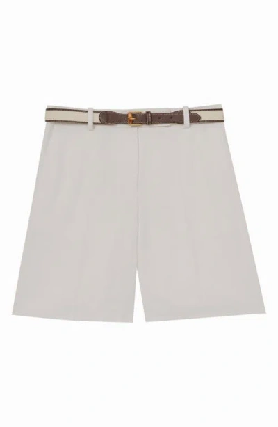 Reiss Devon Bermuda Shorts In White