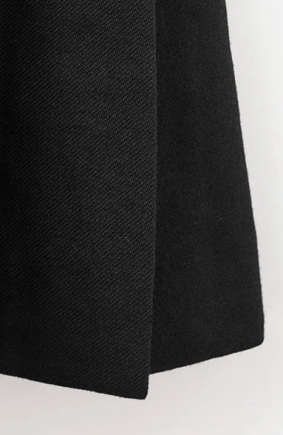 Mango Selection Pleat Front Straight Leg Pants In Black