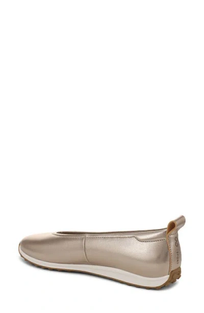Naturalizer Wide Width Carla Sport Ballet Flat In Silver