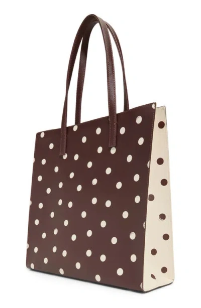 Ted Baker Soocon Tote In Brown