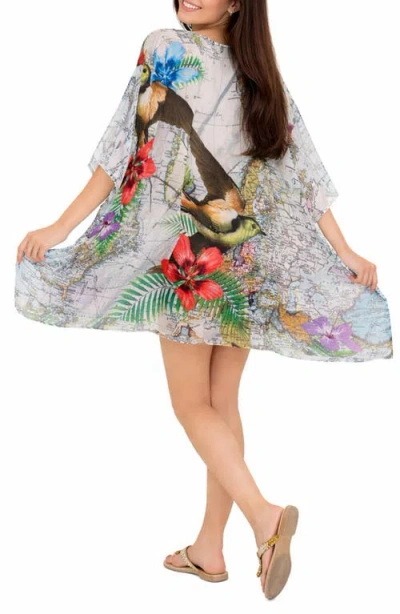 Ranee's Ranees Short Poncho In White