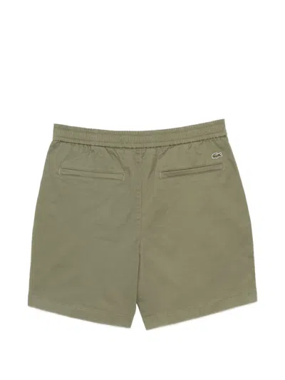 Lacoste Drawstring Shorts In Gray