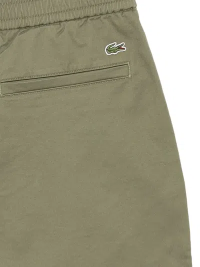 Lacoste Drawstring Shorts In Gray