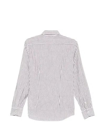 Manuel Ritz Striped Shirt In Multi