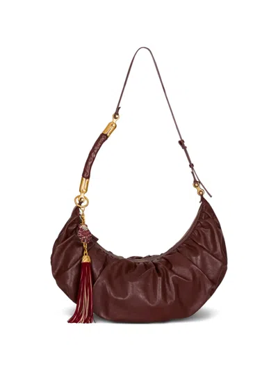 Balmain Shell Tassel Charm In Neutral