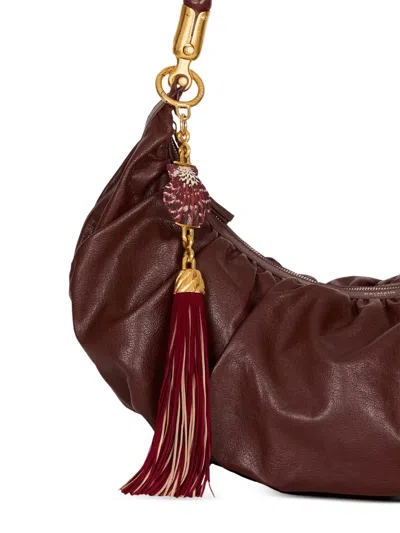 Balmain Shell Tassel Charm In Neutral