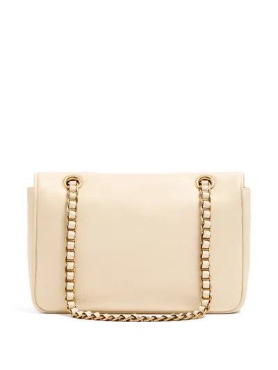 Valentino Garavani  Garavani Djuna Medium Chain Bag In Nappa Leather Woman Butter Uni In Neutral