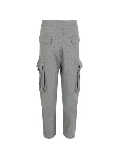 Givenchy Jersey Cargo Trousers In Gray