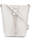 PB 0110 bucket crossbody bag,皮革／毛皮／稀有动物皮－>牛皮100%