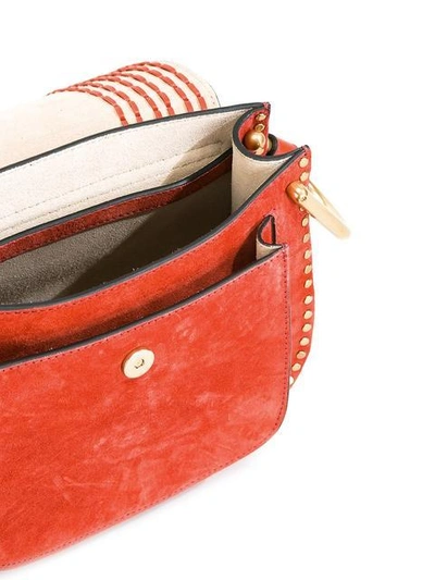 Shop Chloé Small Hudson Shoulder Bag - Red