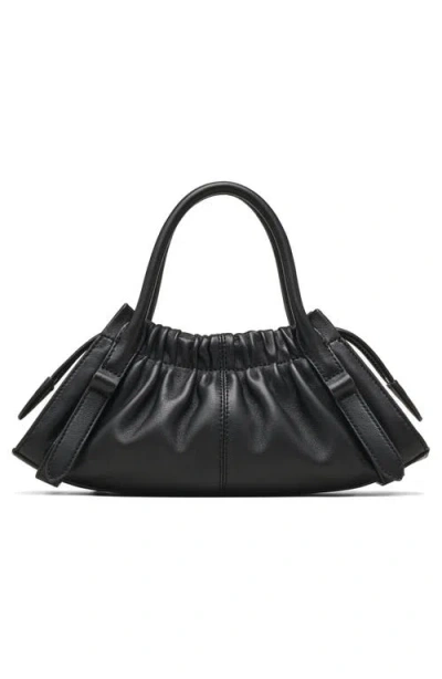 Marc Jacobs The Cristina Small Satchel Leather Cross-body Bag In Black