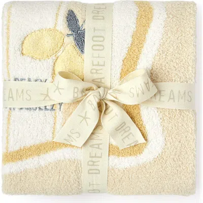 Barefoot Dreams Cozychic® Lemon Stroller Blanket In Multi