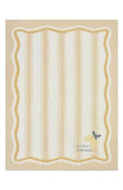 Barefoot Dreams Cozychic® Lemon Stroller Blanket In Multi