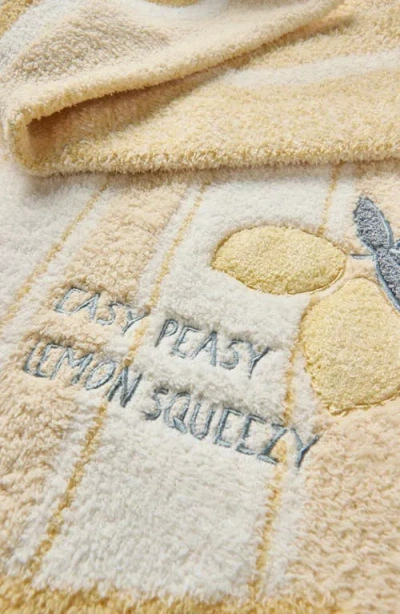 Barefoot Dreams Cozychic® Lemon Stroller Blanket In Multi