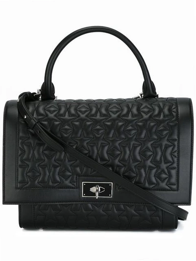 Shop Givenchy Mini Shark Shoulder Bag - Black