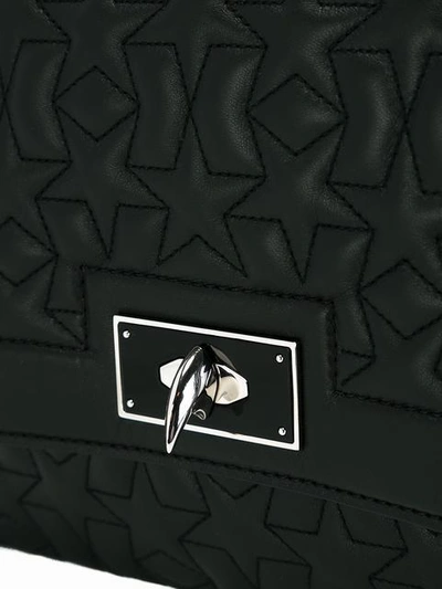 Shop Givenchy Mini Shark Shoulder Bag - Black
