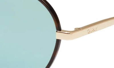 Quay Say Less 59mm Aviator Sunglasses In Neutral