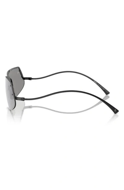 Scuderia Ferrari 138mm Rectangular Sunglasses In Gray