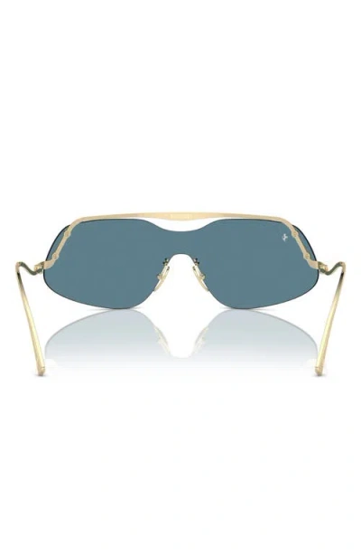 Scuderia Ferrari 138mm Rectangular Sunglasses In Gray