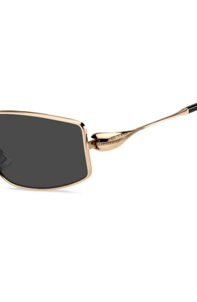 Etro 59mm Rectangular Sunglasses In Orange
