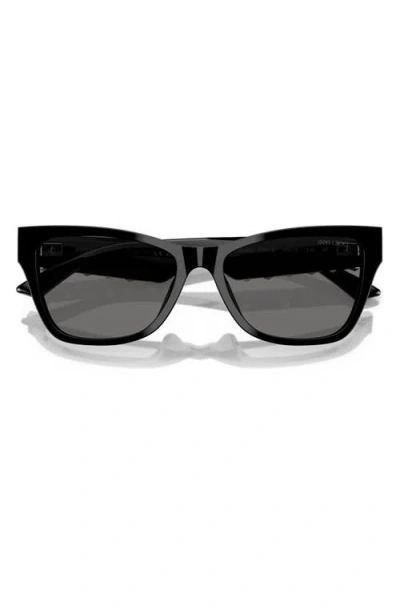 Jimmy Choo 55mm Polarized Pillow Sunglasses In Pattern