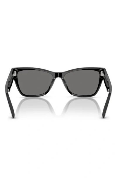 Jimmy Choo 55mm Polarized Pillow Sunglasses In Pattern