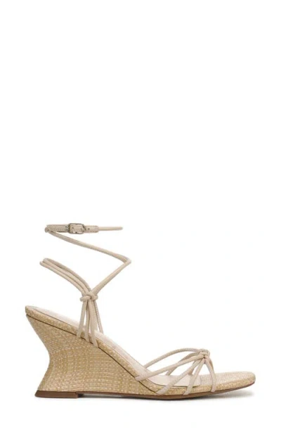 Sam Edelman Daxton Ankle Strap Wedge Sandal In Neutral