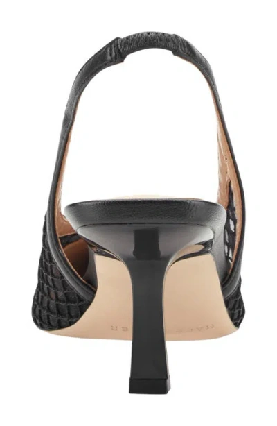 Marc Fisher Ltd Gipsi Pointed Toe Slingback Pump In Black