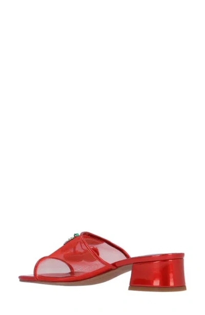 J. Reneé Cherry Slide Sandal In Multi