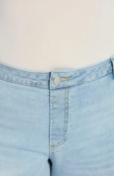 Lyssé Lysse Iris Flat Front Wide Leg Jeans In Orange