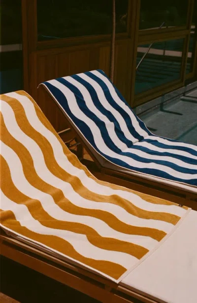 Slowtide Stripe Beach Towel In Multi