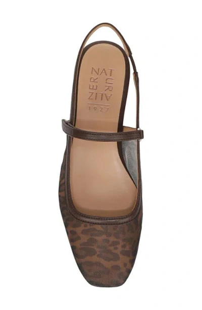 Naturalizer Connie Slingback Flat In Brown