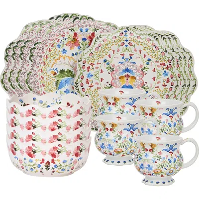 Juliska Sofia 16-piece Dinnerware Set In Multi