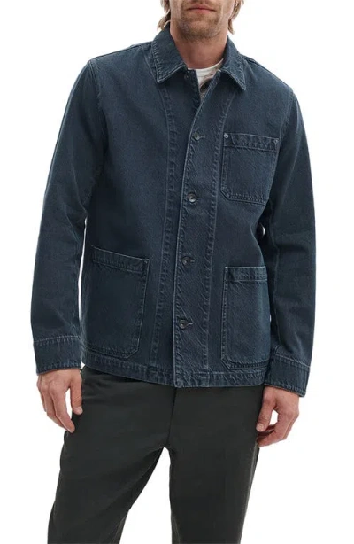 Rag & Bone Evan Infuse Denim Chore Jacket In Blue