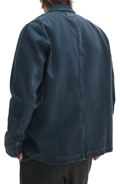 Rag & Bone Evan Infuse Denim Chore Jacket In Blue