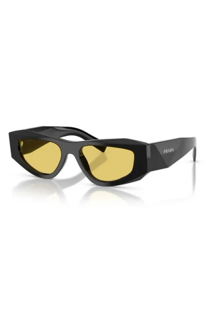 Prada Full Frame Sunglasses In Gray