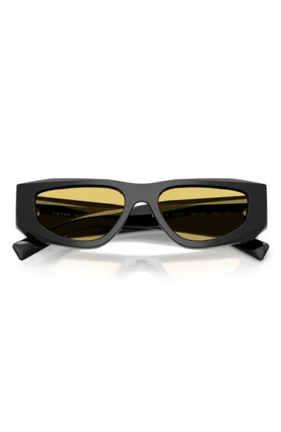 Prada Full Frame Sunglasses In Gray