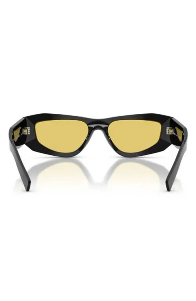Prada Full Frame Sunglasses In Gray