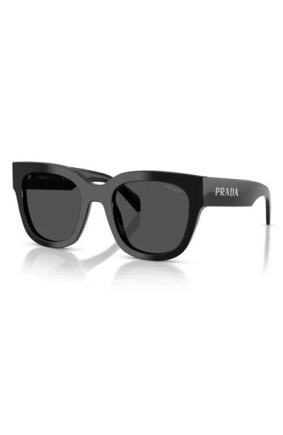 Prada Square-framed Sunglasses In Gold