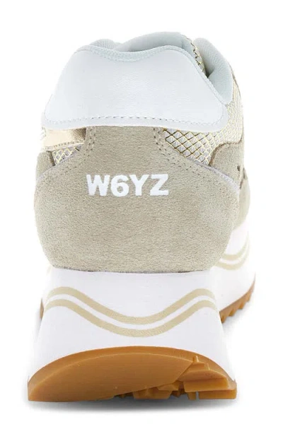 W6yz Deva Sneaker In Brown