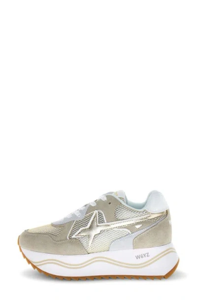 W6yz Deva Sneaker In Brown