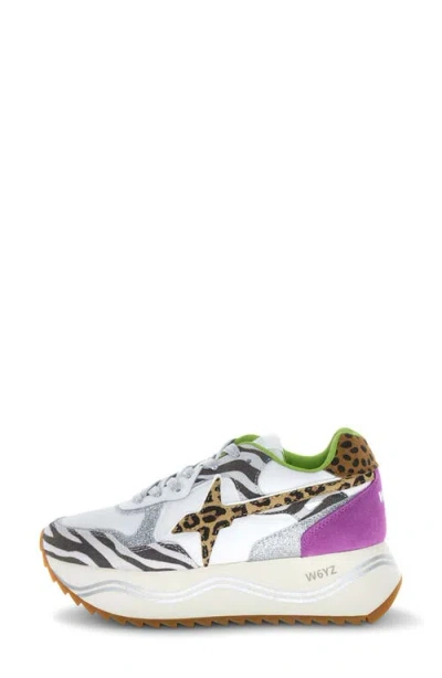 W6yz Deva Sneaker In Multi