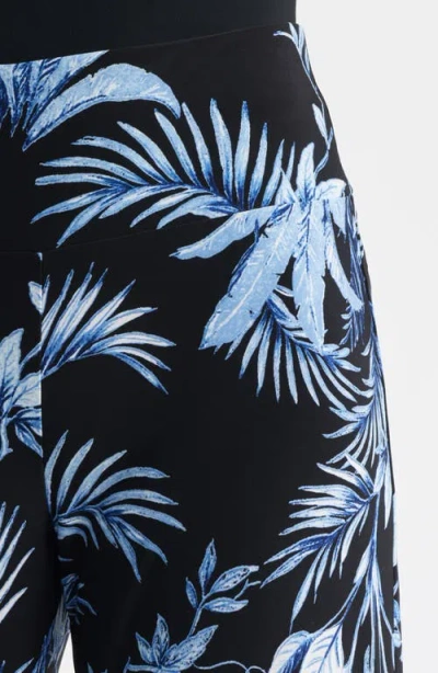 Anne Klein Pull-on Wide Leg Pants In Multi